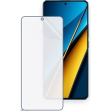 Schitec Poco X6 5g Uyumlu Ön Yüzey Nano Şeffaf Hidrojel Ekran Koruyucu