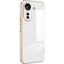 Nacario Mey Ithalat®   Redmi 13C Kılıf Volet Silikon - Beyaz
