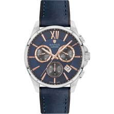 Wainer 19321-B Silver Çelik Erkek Kol Saati