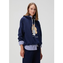 Polo Ralph Lauren Lacivert Baskılı Sweatshirt