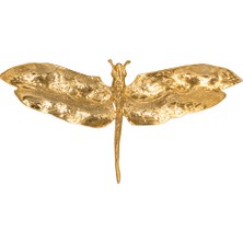 Maison Mara Dragonfly 22 Ayar Altın Kaplama Kadın Broş Yaka Iğnesi