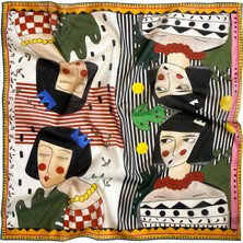 Line Between Pamuk Kadın Bandana