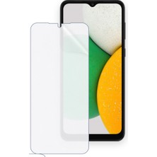 Schitec Samsung Galaxy A03 Core Uyumlu Ön Yüzey Nano Şeffaf Hidrojel Ekran Koruyucu
