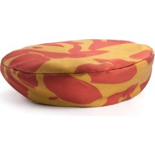 Sibi Hats Kameliyalı Ipek Kadın Beret Şapka