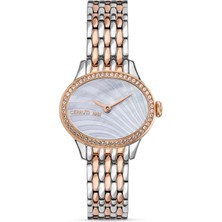 Cerruti 1881 CIWLG0073905 Metalik Gri Rose Gold Çelik Kadın Kol Saati