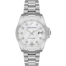 Jacques Philippe JPQLS341386 Metalik Gri Kadın Kol Saati