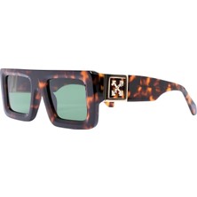 Off-White Leonardo Oeri 049 Havana Asetat Unisex Güneş Gözlüğü