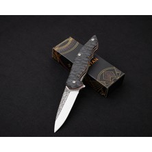Coyan Knives 4034 Paslanmaz Çelik Kompakt Kabze Gravür Işlemeli