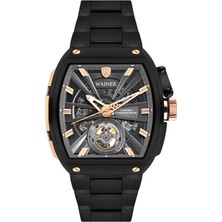 Wainer WA.25150-B Siyah Çelik Erkek Kol Saati