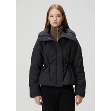 Canada Goose Alessia Siyah Kapüşonlu Mont
