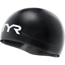 Tyr Tracer-X Siyah Silikon Yetişkin Yarış Yüzücü Bonesi