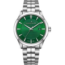 Jacques Philippe JPQGS7913X6 Metalik Gri Çelik Erkek Kol Saati