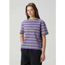 Canada Goose Roam Mor Çizgili T-Shirt