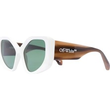 Off-White Denver Oeri 062 Kahve Beyaz Asetat Unisex Güneş Gözlüğü