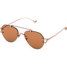 Eyepetizer Flow 9-45 Altın Rengi Unisex Güneş Gözlüğü