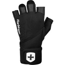 Harbinger Pro Wristwrap Gloves Siyah Ağırlık Eldiveni