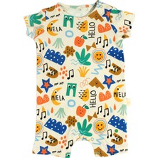 Miela Kids Easy Romper Happy Doodles Bebek Tulum