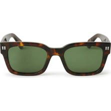 Off-White OERI108 Havana Asetat Unisex Güneş Gözlüğü