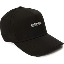 Dsquared2 Siyah Beyaz Erkek Şapka