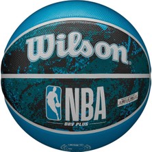 Wilson WZ3012602XB7 Nba Drv Plus Vibe Black Blue Size 7 Basketbol Topu