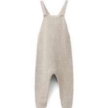 Babylone Soft Knit Bej Unisex Bebek Tulum