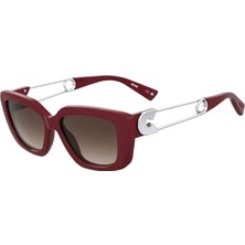 Moschino MOS168/S Bordo Asetat Kadın Güneş Gözlüğü