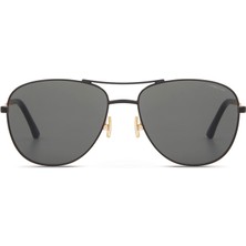 Cerruti 1881 Cr 80078 C3 Mat Siyah Altın Metal Erkek Güneş Gözlüğü