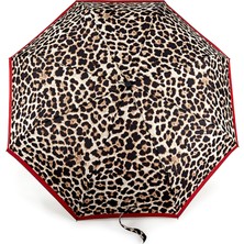 Fulton Minilite 2 Lustrous Leopard Kadın Şemsiye