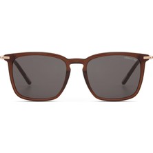 Cerruti 1881 Cr 80047 C2 Kare Kahverengi Asetat Erkek Güneş Gözlüğü