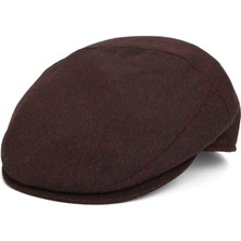Borsalino Bordo Erkek Yün Şapka