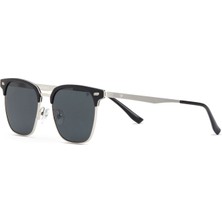 Blancia Milano Bc 1341 C2 Siyah Gümüş Metal Unisex Güneş Gözlüğü