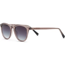 Hermossa Hm 1732 C4 Gri Kahve Asetat Unisex Güneş Gözlüğü