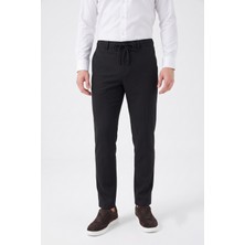 Günce Erkek Regular Kalıp Jogger Pantolon Armürlü Kumaş BGL-ST05633