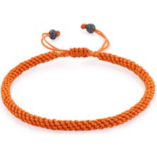 AtolyeWolf Knot Oxide Turuncu Erkek Bileklik