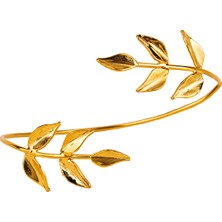 Ezra Baghaki Jewellery Defne 925 Ayar Gümüş 22 Ayar Altın Kaplama Kadın Bileklik