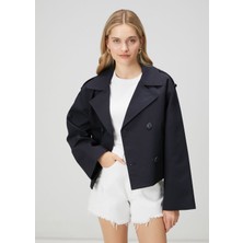  club lacivert apoletli twill mont