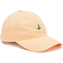  club turuncu logo nakışlı erkek gabardin şapka