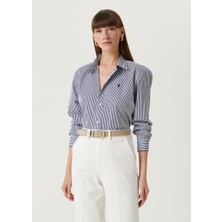 Polo Ralph Lauren Lacivert Çizgili Gömlek