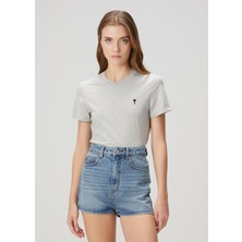 Ami Paris Gri T-Shirt