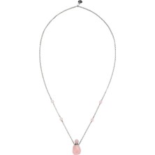 Gwelry Rose Quartz Scent Doğal Taş Kadın Kolye