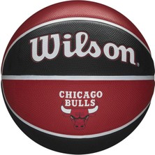 Wilson WTB1300XBCHI Nba Team Tribute Chicago Bulls No 7 Basket Topu