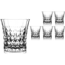 Cristal D'arques Lady Diamond 6'lı Kristal Şeffaf Bardak
