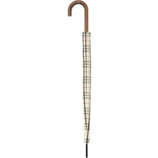 Burberry Waterloo Krem Unisex Şemsiye