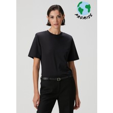 Academia Siyah Vatkalı T-Shirt