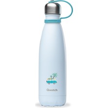 Qwetch QK9007 Kids Isı Yalıtımlı Minibüs Desenli Termos 500 ml