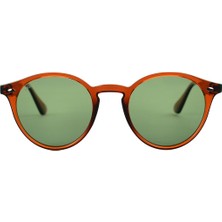 Looklight Letoon Jel Kahverengi Unisex Güneş Gözlüğü