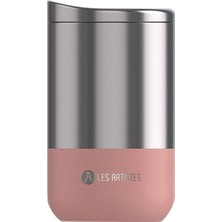Les Artistes Paris Split Pink Isı Yalıtımlı Çelik Termos Mug 350 ml