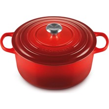 Le Creuset Imza Koleksiyonu Kiraz Döküm Tencere 20 cm