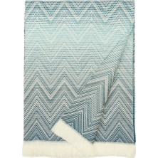Missoni Home Timmy Zikzak Desenli Yün Throw