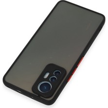 Bezos Mi 12 Lite Kılıf Montreal Silikon Kapak - Siyah